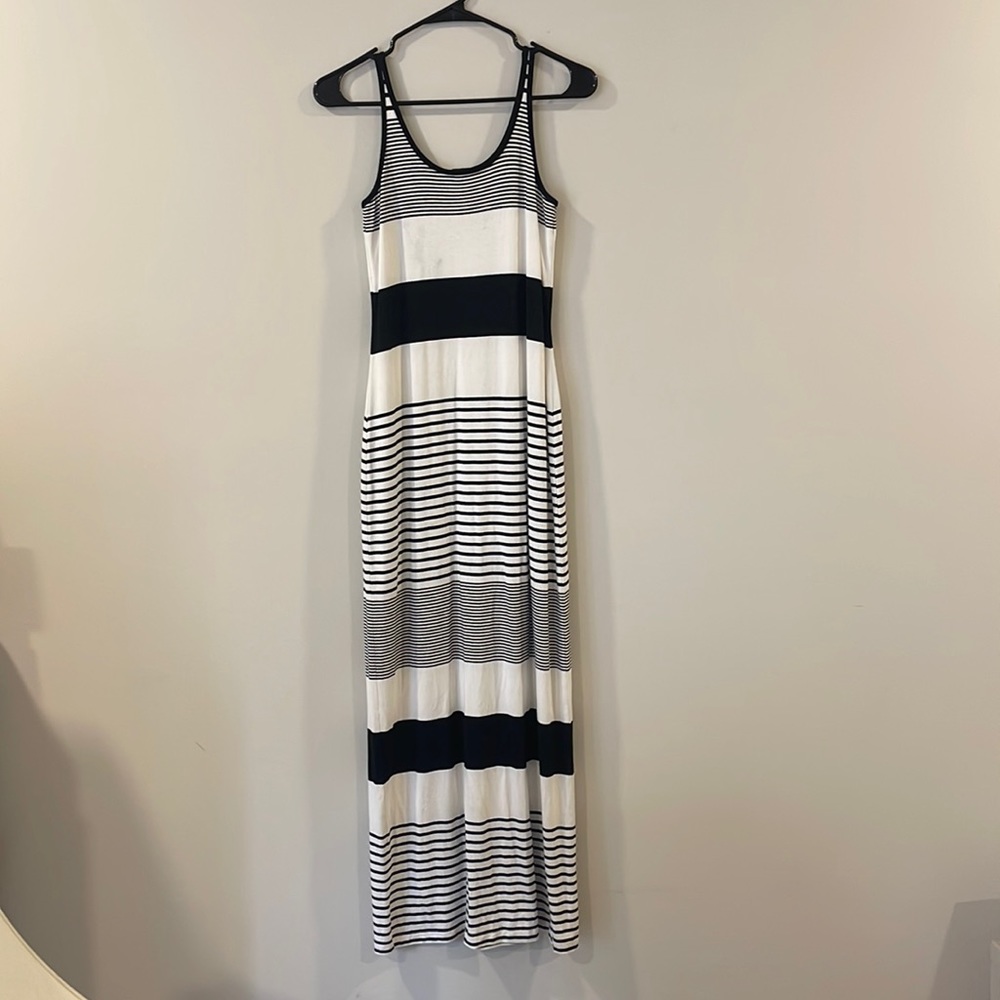 Black & White Maxi Dress